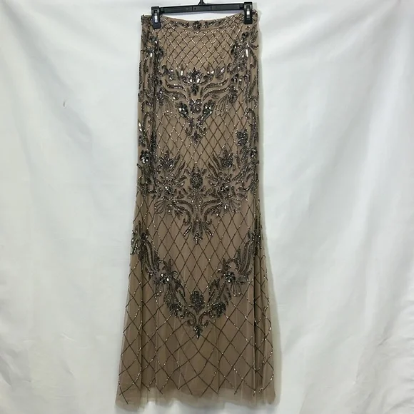 Adrianna papell beaded long skirt - Picture 10 of 10